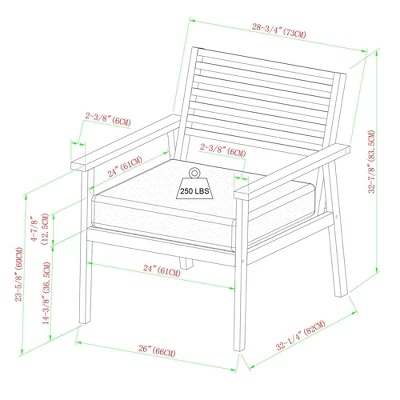 Saracina Home Mid-Century Modern Slatted Outdoor Acacia Arm Chair Saracina Home Mid-Century Modern Slatted Outdoor Acacia Arm Chair -Saracina Home GUEST c5373106 fe50 4bc9 a5c2 413de41b73ee