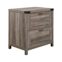Rustic Farmhouse 2 Drawer File Cabinet - Saracina Home -Saracina Home GUEST d43dc118 4fea 43d3 81a5 eb2c83521c5a