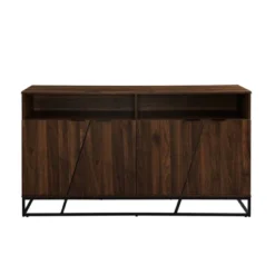 58" 4 Door Contemporary Storage Console Sideboard - Saracina Home 2 58" 4 Door Contemporary Storage Console Sideboard - Saracina Home -Saracina Home GUEST dd5ab596 745c 4b54 a121 0ed44352f606