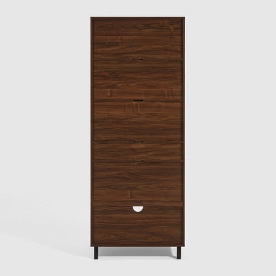 72.5" Mid-Century Modern 1 Drawer Angled Bookshelf - Saracina Home 72.5" Mid-Century Modern 1 Drawer Angled Bookshelf - Saracina Home -Saracina Home GUEST e175814a ea69 45f2 86bc 984f059fb5d5