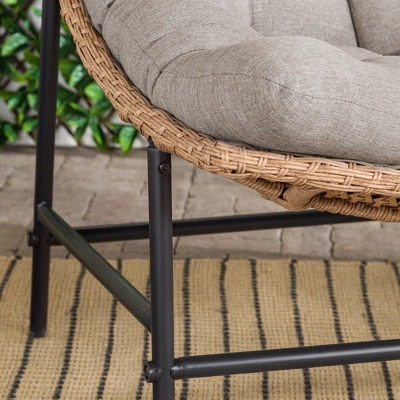 2pk Papasan Scoop Outdoor Patio Chair - Natural - Saracina Home 2pk Papasan Scoop Outdoor Patio Chair - Natural - Saracina Home -Saracina Home GUEST e587dba0 2ebc 4c41 a9d7 e8d2e38dc12a