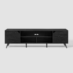 Mid-Century Modern Wide Storage TV Stand For TVs Up To 80" - Saracina Home -Saracina Home GUEST ebf0168c 07e9 4608 af26 352cb8d1e59b