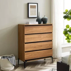 Theo Urban Modern Plank 4 Drawer Dresser - Saracina Home 7 Theo Urban Modern Plank 4 Drawer Dresser - Saracina Home -Saracina Home GUEST ebfc0a52 42c0 4641 ba82 54992c6ce9d4
