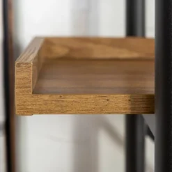 68" 5 Tray Shelf Urban Pipe X Back Bookshelf - Saracina Home -Saracina Home GUEST f414af8b f462 42d1 a49d bd9647b53dec