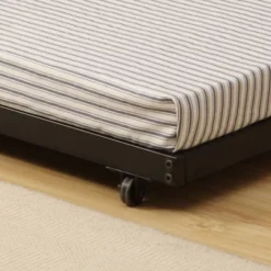 Twin Roll Out Trundle Bed Frame Black – Saracina Home -Saracina Home GUEST fcd5f8bc a7ae 4e15 adf8 f25be65897be