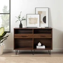 Modern Hairpin Leg Storage Console Table - Saracina Home -Saracina Home GUEST fd6055e8 2e6e 408d 87b1 7b8d4ba3a9e0
